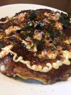 蕎麦粉入りのお好み焼き-レシピのメイン写真