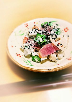 里芋と蓮根のマヨ和え-レシピのメイン写真