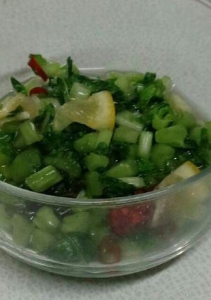 大根の葉塩漬け（血管ダイエット食984）-レシピのメイン写真