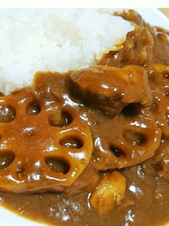 すぐできる♪レンコンと豚肉のカレー-レシピのメイン写真