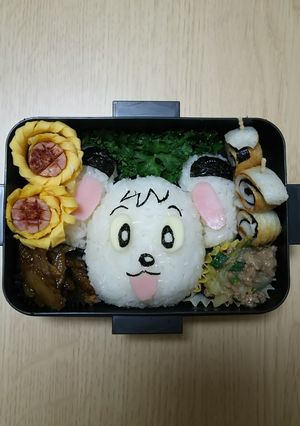 旦那⭐キャラ弁 ジャングル大帝レオ-レシピのメイン写真