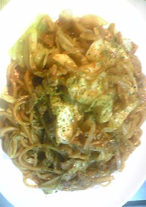 焼きスパゲッティー-レシピのメイン写真