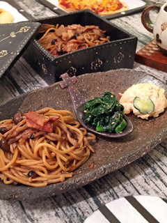 きのこの醤油パスタ ☆☆ ⑫-レシピのメイン写真