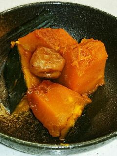 *かぼちゃの梅煮*-レシピのメイン写真