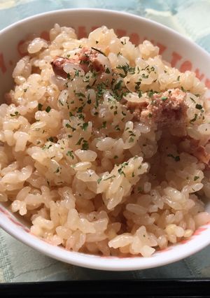 あごだし使用 めんたいバター飯-レシピのメイン写真