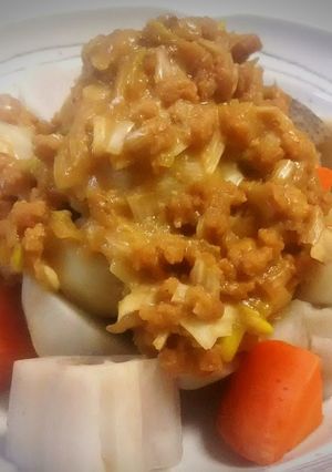 大豆のお肉で簡単肉味噌-レシピのメイン写真