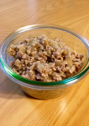 えのきのとろみで子供も食べやすい肉味噌♪-レシピのメイン写真