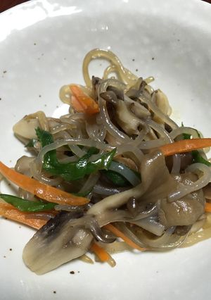 こんにゃくときのこのパスタ風-レシピのメイン写真