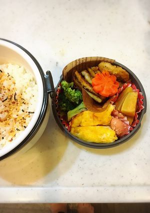 野菜嫌い中学生男子弁当19（保温ジャー）-レシピのメイン写真
