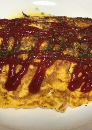 きのことチーズのオムレツ-レシピのメイン写真