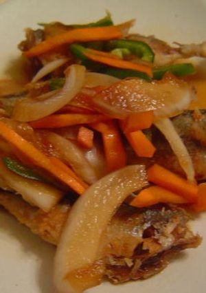 ★翌日も美味！豆鯵（小鯵）の南蛮漬け★-レシピのメイン写真