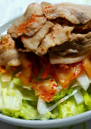 韓国風豚しゃぶサラダ-レシピのメイン写真