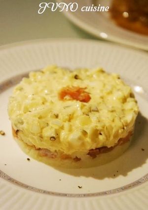 ポテトサラダケーキ-レシピのメイン写真