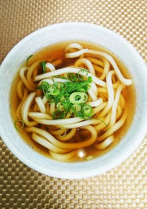 鍋いらず！レンジで簡単パパっとウドン♪-レシピのメイン写真