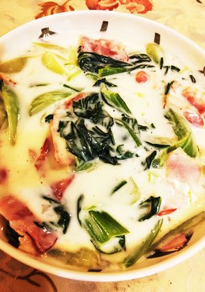 簡単(^^)チンゲンサイのクリーム煮-レシピのメイン写真