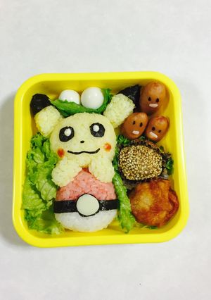 キャラ弁 ポケモン ピカチュウ-レシピのメイン写真
