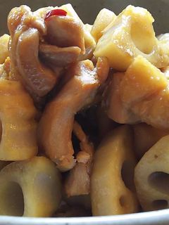 シャキシャキれんこんの煮物-レシピのメイン写真