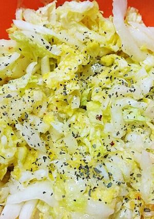 鉄分たっぷり白菜サラダ-レシピのメイン写真