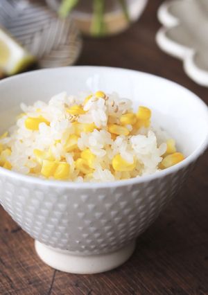 液体塩こうじでとうもろこしご飯-レシピのメイン写真