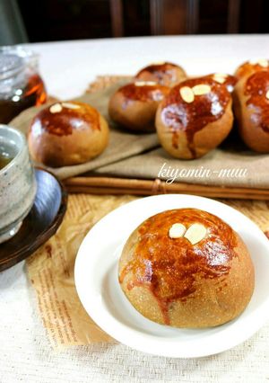 ほうじ茶あ～んパン♡-レシピのメイン写真