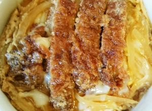 余った豚カツでお一人様カツ丼！-レシピのメイン写真