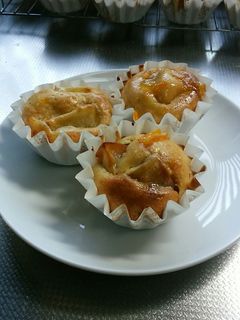 HMとりんごで簡単カップケーキ!-レシピのメイン写真