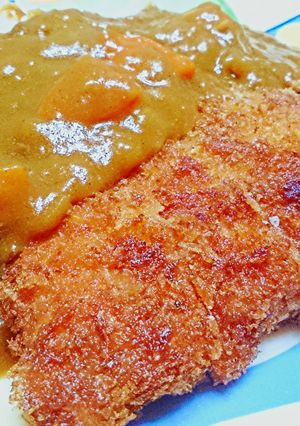 カロリー解禁！カツカレー！-レシピのメイン写真