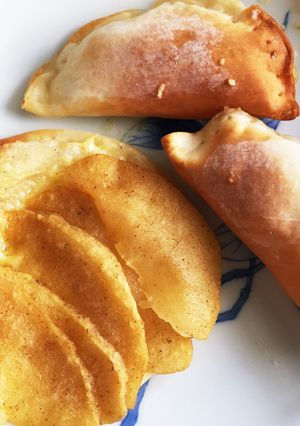 簡単アップルパイ☆餃子の皮で作る♪♪-レシピのメイン写真