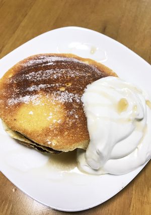 *☼*人気店の味*☼*ふんわりパンケーキ-レシピのメイン写真