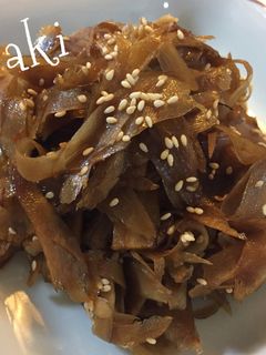 よしこのきんぴら牛蒡はゴボウOnlyだ☆-レシピのメイン写真