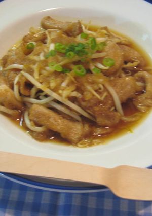 もやしと豚肉のみぞれあんかけ-レシピのメイン写真