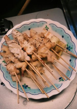 簡単オーブンでシンプルヘルシー焼き鳥-レシピのメイン写真