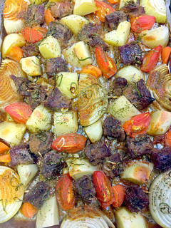 簡単な低カロリー牛肉と野菜のオーブン焼き-レシピのメイン写真