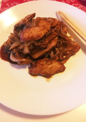 簡単 照り焼きブタ ステーキ風-レシピのメイン写真