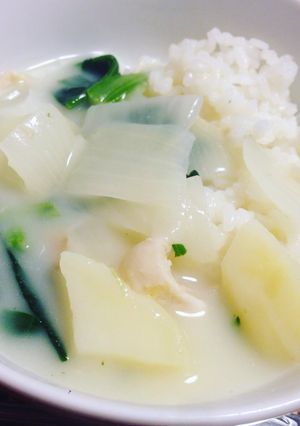 かける派！冷凍ほうれん草活躍シチュー-レシピのメイン写真