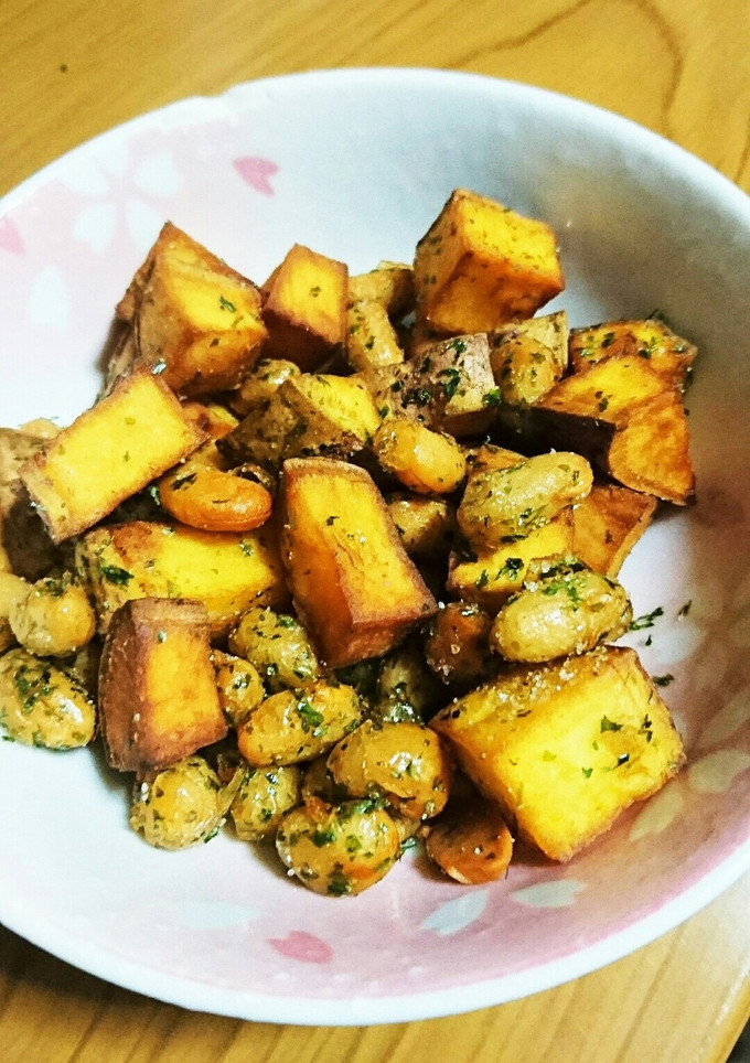 さつまいもと大豆のコロコロ揚げ-レシピのメイン写真