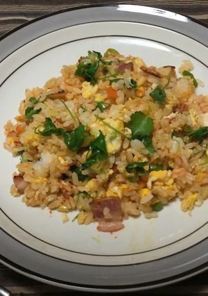 パクチー&豆板醤の辛〜ぃチャーハン-レシピのメイン写真