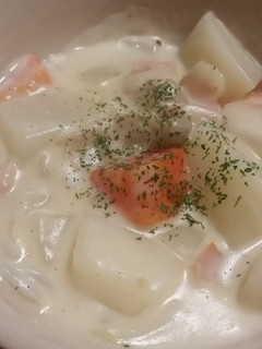 *味噌がミソ!ほっこりカブのクリーム煮*-レシピのメイン写真
