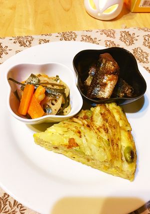 じゃがいも大量消費のオムレツ-レシピのメイン写真