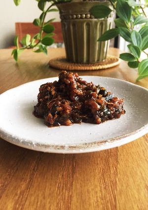 たっぷりネギと生姜であったか♡甘辛肉味噌-レシピのメイン写真