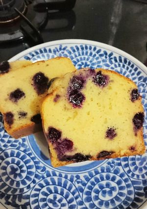 ブルーベリーパウンドケーキ-レシピのメイン写真