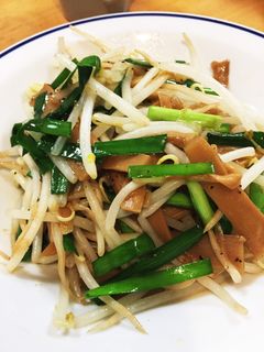 簡単!節約!もやしとメンマの炒め物-レシピのメイン写真