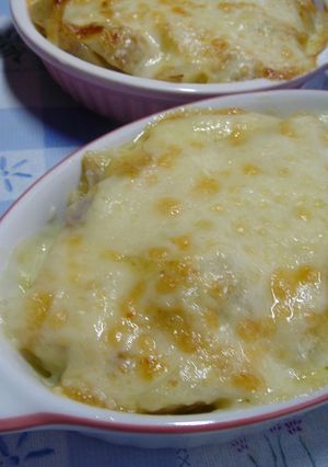 新じゃがで和風☆味噌マヨ・グラタン☆-レシピのメイン写真