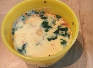離乳食中期☆レンジで洋風茶碗蒸し-レシピのメイン写真