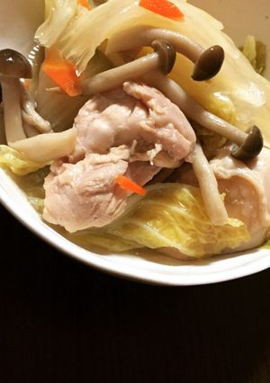 白菜と鶏のあったか煮-レシピのメイン写真