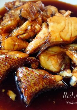 真鯛切身あら煮♪ 298っ！-レシピのメイン写真