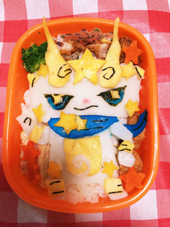 妖怪ウォッチキャラ弁キラコマ(*^^*)-レシピのメイン写真