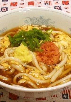 明太生姜玉子あんかけうどん-レシピのメイン写真