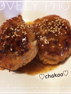 もやしでカサ増し☆照り焼きハンバーグ☆-レシピのメイン写真