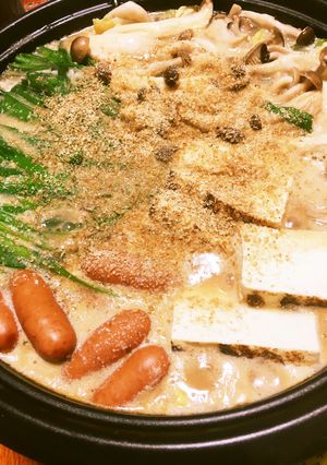 かける派豆乳胡麻味噌クリーム鍋-レシピのメイン写真